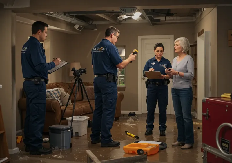 Water Damage Assessment and Insurance Documentation process in Elizabeth, WV