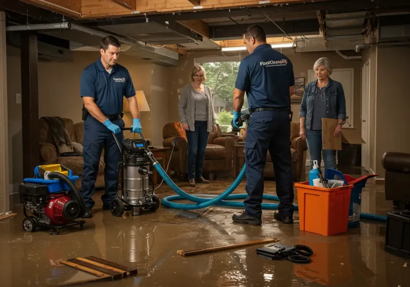 Basement Water Extraction and Removal Techniques process in Elizabeth, WV