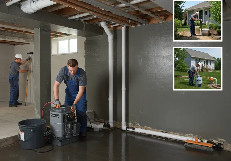 Basement Waterproofing and Flood Prevention process in Elizabeth, WV